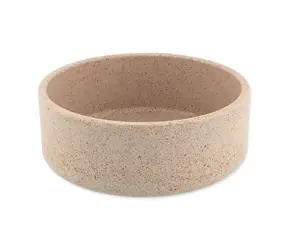 Dog Fantasy EcoStyle beige / Napf für Hunde und Katzen / 12 cm / 350 ml