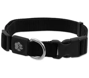 Active Dog Premium Halsband, schwarz, Größe XS / Für Hunde / Nylon / 21-30 cm