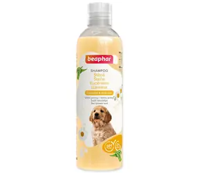 Beaphar Welpenshampoo 250 ml / Shampoo / pH-neutral / Kamille und Aloe Vera