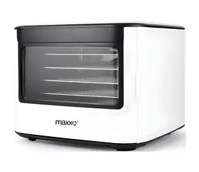 Maxxo NIR Rapid Dry weiß / Lebensmitteltrockner / 5 Tabletts / 500 W / Touch-Bedienung / Timer