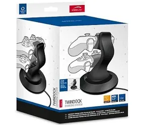 Speed Link TWINDOCK schwarz / Ladestation / PS4 / 2x Controller