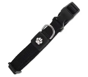 ACTIVE DOG Premium -Hundehalsband, schwarz, Größe S / Für Hunde / Nylon / 27-37 cm / 1,5 cm