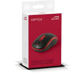 Speed Link CEPTICA schwarz-rot / Maus / Kabellos / 1600 dpi