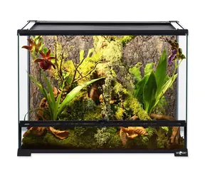 REPTI Planet Terrarium 60x45x45 cm / Terrarium / Tropisches Terrarium / Metallgitter / stapelbar