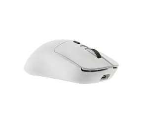 White Shark MAXIMUS weiß / Kabellose Gaming-Maus / optisch / 26000 DPI / 6 Tasten / 2,4 GHz / Bluetooth / USB