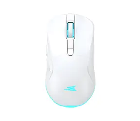 Baracuda TURTLE weiß / Kabellose Gaming-Maus / Optischer Sensor / 6D / 3200 DPI / RGB / 2,4 GHz