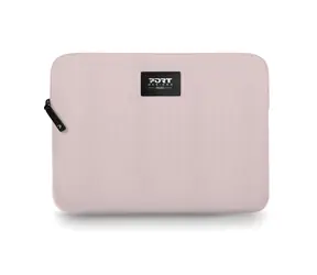 PORT DESIGNS Milano II Eco Sleeve pink / MacBook Neo Hülle / 13/14" / Cord / Eco