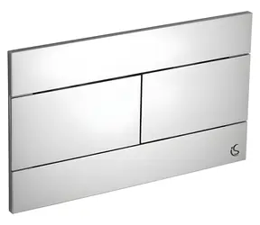 Ideal Standard SLIM Chrom / Spülknopf / für OLI-System / Doppel 3/6 l / pneumatisch