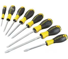 Stanley STHT0-60210 / Unverzichtbares Schraubendreher-Set / Schlitz und Kreuzschlitz / 8-teilig