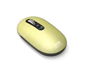 PORT CONNECT Pure MAC lime / Kabellose Lademaus / Bluetooth / Freilauf-Mausrad / 3200 DPI