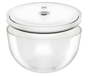 Zwilling Fresh&Save Glas-Starterset / 2 Vakuumierbehälter / Glas / 1,75 l und 4 l / 18 und 24 cm