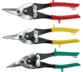 Vorel Blechscheren-Set 250 mm CrNi / Blechschere / 3-teilig - gerade, rechts, links / HRC 60-62