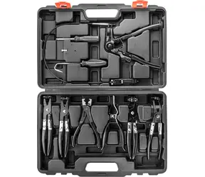Neo Tools 11-228 / Schlauchschellenzangensatz / 9-teilig.