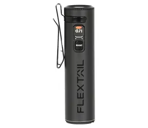 Flextail Zero 1200 schwarz (F-Zero-1200-eb) / LED-Taschenlampe / 1200 lm / IP67 / USB-C / 5 Helligkeitsstufen