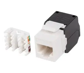 Lanberg Keystone-Modul RJ45 CAT.5E UTP / Keystone-Modul / werkzeuglos / LSA / 568A/B