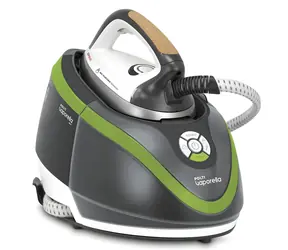 Polti Vaporella Next VN18.40 schwarz-weiß / Dampfbügeleisen mit Generator / Dampf 7,5 bar / Wassertank 1,5 l