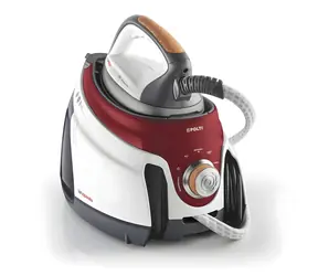 Polti La Vaporella XM82C grau / Dampfbügeleisen mit Generator / Dampf 7,5 bar / 1,5 l / 6 Programme