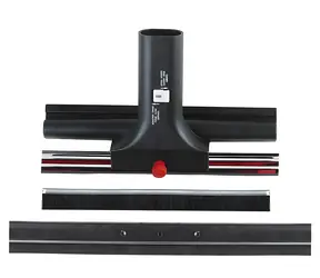 Polti Gummiabzieher-Set für Vaporetto PRO und CLASSIC / Dampfreiniger-Zubehör / 2 Streifen / schwarz