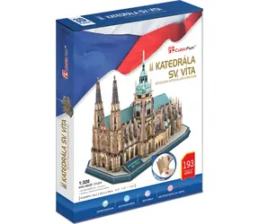 CubicFun 3D-Puzzle St.-Veits-Kathedrale / 193 Teile / 39 x 20 x 29 cm