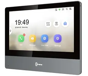 HIKVISION DS-KH8350-WTE1 / IP-Heimmonitor / 7"-Touchscreen / WLAN / PoE
