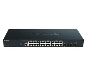 D-Link DXS-1210-28T / SMART Managed Switch / 28 Ports / 10 Gigabit Ethernet / ohne PoE