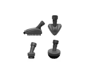 Polti Bürstenset mit 4 Bürsten für Vaporetto SV650 / Dampfmopp-Zubehör / Nylon / 4 Stück