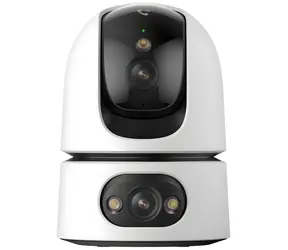 IMOU Ranger Dual PRO 6MP weiße IP-Innenkamera / 2304 × 1296 px / IR / WLAN / LAN / microSD