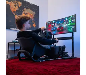 OPLITE NitroKart V2 schwarz / Schalt- und Handbremsenhalterung / Stahl / für NitroKart V1 und V2