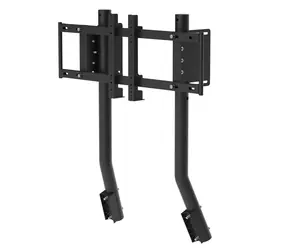Oplite Monitorständer GTR S8 E-SPORT schwarz / Monitorhalterung / VESA 75x75-400x200 mm / bis zu 57 Zoll / Tragkraft 30 kg