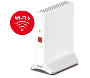 AVM FRITZ! Repeater 3000 AX / Repeater / Wi-Fi 6 / 4200 Mbit/s / 2,4 GHz + 5 GHz / 2x Gigabit LAN