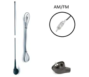 Calearo CAL-7651006 / Antenne / AM/FM / passiv / DIN / 84 cm / mit Kabel