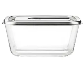OUTDOORCHEF Vakuumbehälter VACUBOX XXL / Glas / 2600 ml / -18 bis 350 °C