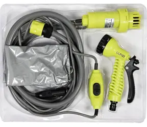 Lund Tragbare Dusche 12V / Campingdusche / Elektrische Pumpe / 20 l/min
