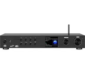 Maxxo TR05 schwarz / Tuner / DAB/DAB+/FM / WLAN / Bluetooth / 3,2"-LCD-Display