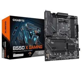 GIGABYTE B550 X GAMING (Rev. 1.x) / Mainboard / AMD B550 / Sockel AM4 / 4X DDR4 / 2,5-G-LAN / ATX