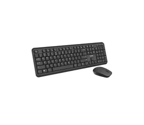 Canyon SET-W20 schwarz / Tastatur mit Maus / kabellos / SK/ CZ -Layout / optische Maus 800/1200/1600 DPI