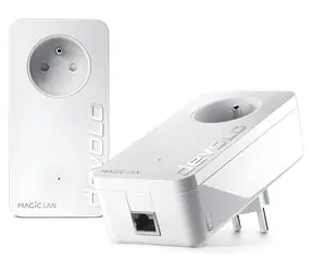 Devolo Magic 2 LAN 1-1-2 / Starter-Kit / Powerline / 2400 Mbit/s / 2 Adapter