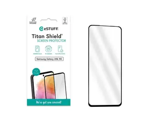eSTUFF Samsung Galaxy A56 5G / Schutzglas / gehärtet / vollflächig klebend