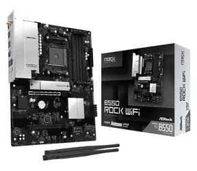 ASRock B550 Rock WiFi / Mainboard / AMD B550 / Sockel AM4 / Wi-Fi / ATX