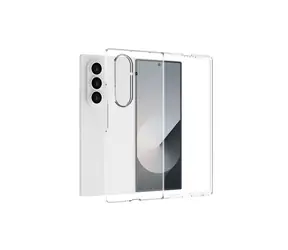eSTUFF INFINITE PARIS transparente Hülle / Samsung Galaxy Z Fold7 / GRS recyceltes Polycarbonat