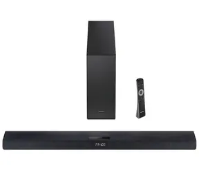 Sharp HT-SBW320 Schwarz / 2.1 Soundbar / 360 W / Dolby Atmos / DTS Virtual:X / Bluetooth 5.3 / HDMI eARC