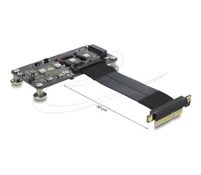 DeLock Adapter PCI Express 3.0 x4 - M.2 Key M / Adapter / mit Lüfter / 10 cm Kabel