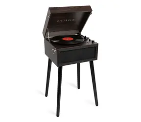 Victrola VTA-75-ESP-INT Liberty Brown / Plattenspieler mit Riemenantrieb / 3 Geschwindigkeiten / Bluetooth / USB / Cinch / FM