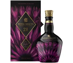 Royal Salute 21 Jahre The Harris Reed Edition Pink 0,7 l / Blended Whisky / 40 % / Schottland / Luxuriöse Geschenkbox