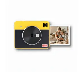 Kodak Mini Shot 3 Retro C300R gelb / Sofortbildkamera und Drucker / 13 MP / Bluetooth / 4-Pass-Druck
