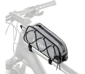 Rockbros ROAD TO SKY grau / Fahrradrahmentasche / 0,7 l / wasserdicht