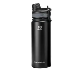 Rockbros 35210029001 schwarz / Fahrrad-Thermosflasche / 550 ml