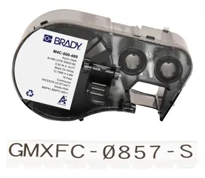BRADY Etiketten für M410/BMP41/M510/BMP51/BMP53/M511 (M4C-500-499) / Etiketten / Selbstklebend