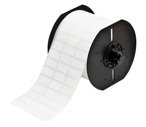BRADY WorkHorse Polyester-Etiketten / Druckeretiketten / Polyester / Glänzend / 2,54 x 1,27 cm / 5000 Stück