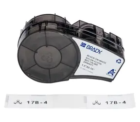BRADY Nylon-Etiketten für M210/M211 / Etiketten / Nylon / selbstklebend / 91 Stück